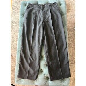 NWT Urban Outfitters Y2K Style Baggy Black Trousers Size 34x28 Urban Cloth